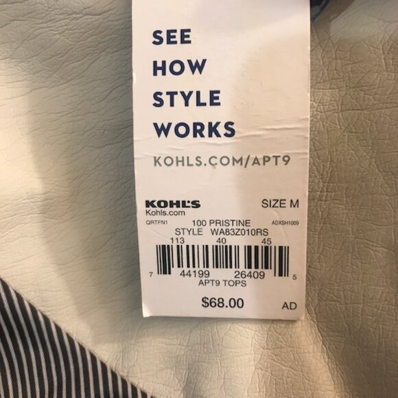 Chic Jacket in Neutral Crème Color by Apt 9 - Picture 6 of 6